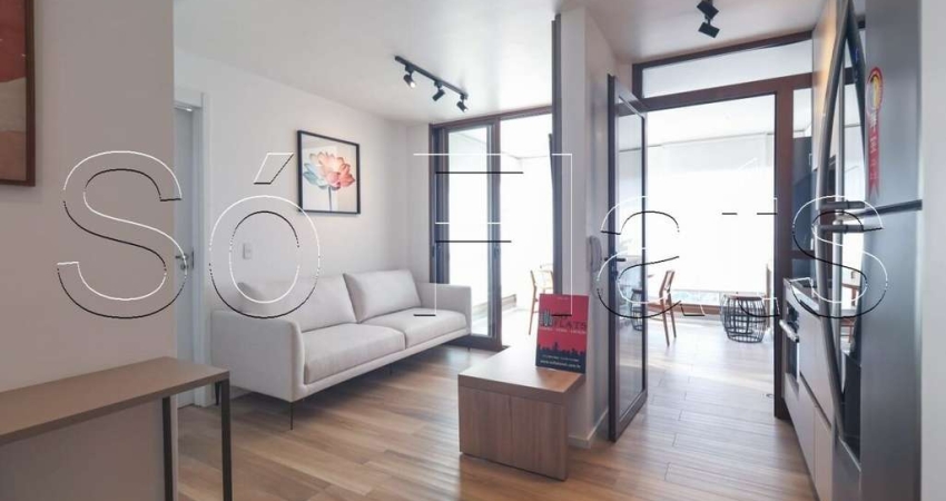 Flat no D'Oru Vila Nova Conceição contendo 46m², 1 dormitório e 1 vaga disponível para locação.