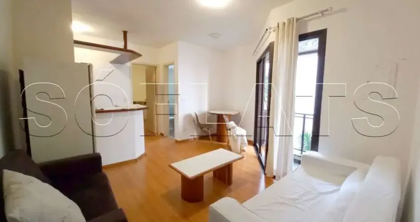 Flat personal disponível para venda com 48m², 1 dormitório e 1 vaga de garagem