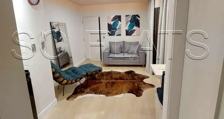 Flat no personal disponível para locação com 42m² , 01 dorm e 01 vaga de garagem.