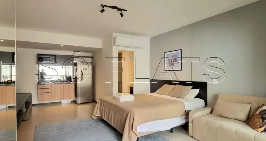 Studio VN Consolação, flat disponível para locação com 37m² e 01 dormitório.