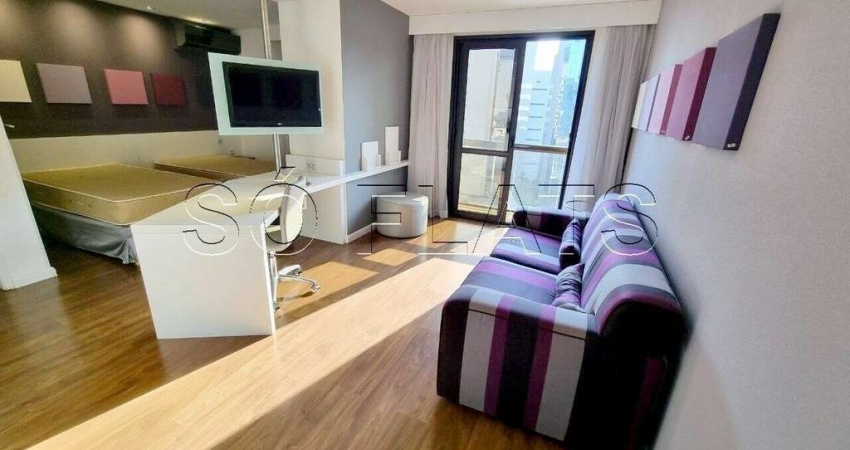 Flat Mercure SP Paraíso disponível para venda com 33m² e 01 vaga de garagem