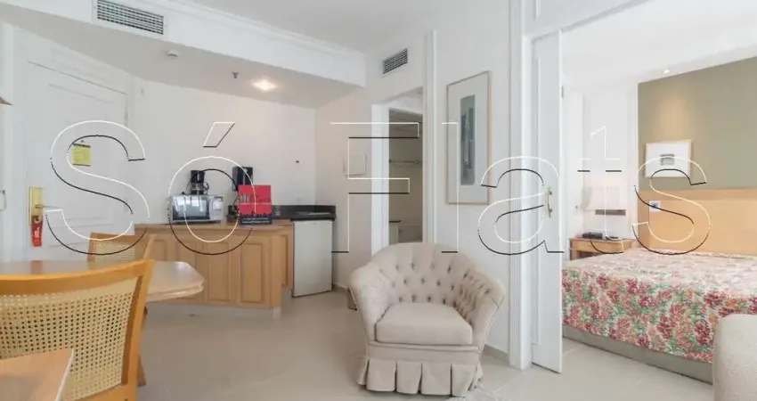 Apto disponível para locação no the universe bem localizado ficando próximo da avenida paulista.