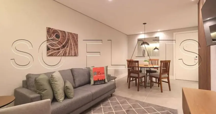 Flat new star disponível com 58m², 02 dormitórios e 01 vaga de garagem