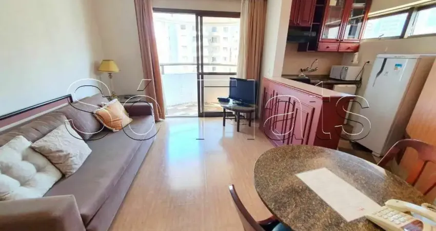 Apto disponível para locação totalmente mobiliado, próximo ao masp e avenida paulista.