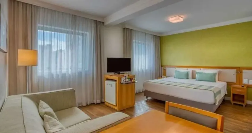Apartamento mobiliado disponível para venda com 36,37m² e 01 vaga de garagem