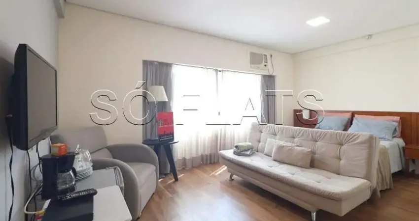 Flat live lodge disponível para venda com 26m², 01 dormitório e 01 vaga de garagem