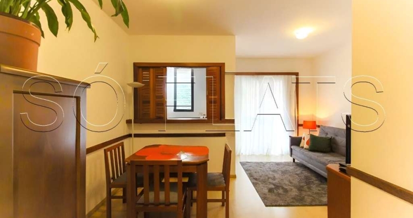 Flat PHS, disponível para venda com 42m², 1 dormitório e 1 vaga degaragem