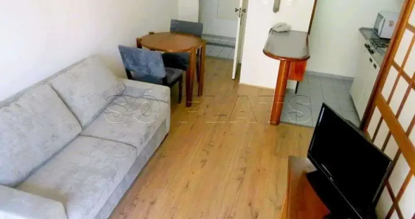 Flat com 1 quarto à venda na Alameda Jauaperi, 1083, Moema, São Paulo