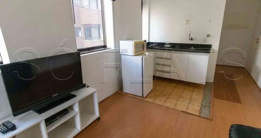 Flat com 1 quarto à venda na Rua Frei Caneca, 128, Consolação, São Paulo