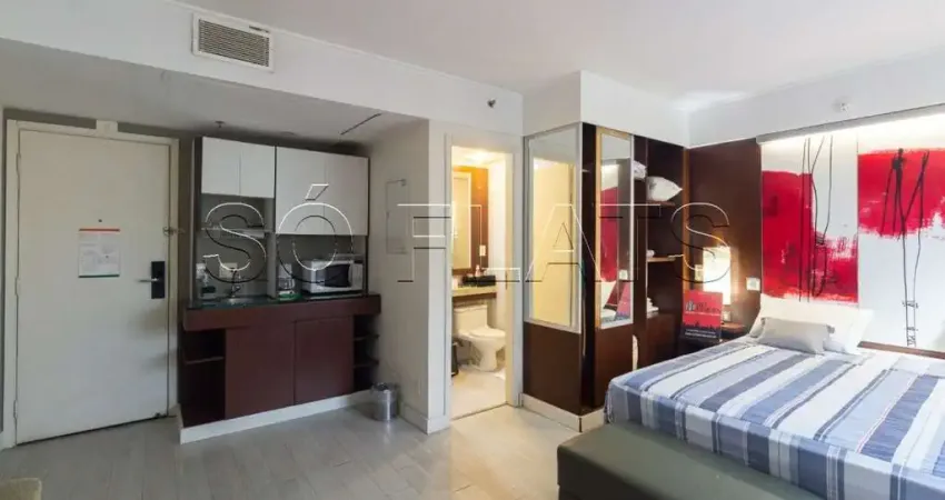 Para morar no ibirapuera, a alguns passos do shopping ibirapuera, da estação moema, ótimo flat