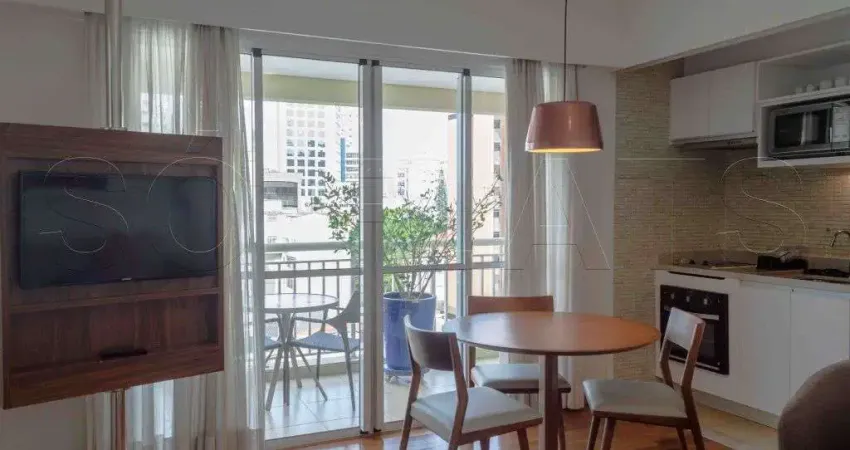 FLAT PRÓXIMO A RUA 13 DE MAIO E AO SHOPPING PAULISTA