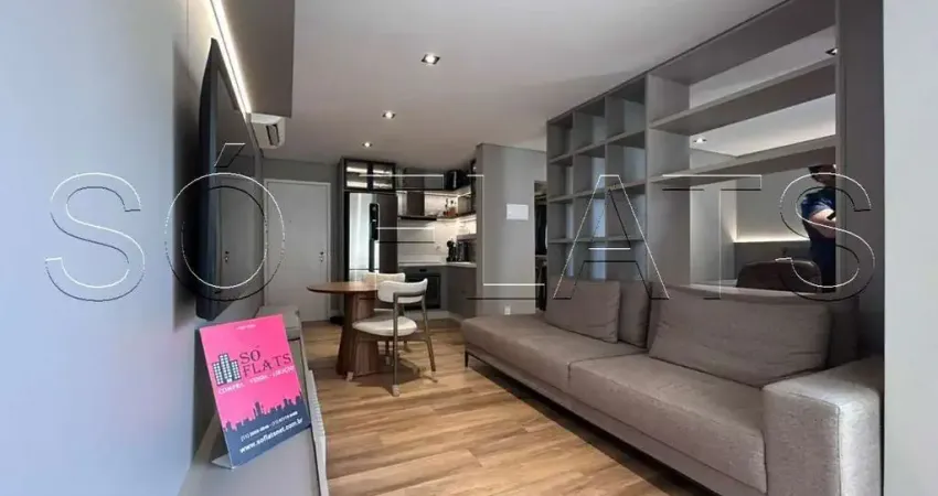 Flat com 44,37m² com excelente localização disponível para venda.