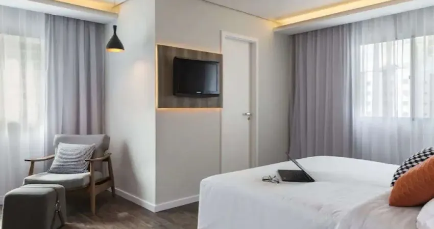 Flat com 1 quarto à venda na Avenida Ibirapuera, 2577, Moema, São Paulo