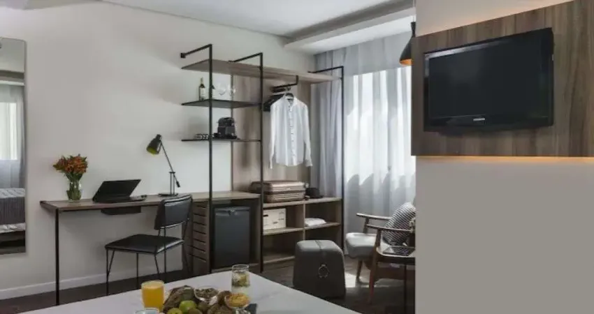 Flat com 1 quarto à venda na Avenida Ibirapuera, 2577, Moema, São Paulo