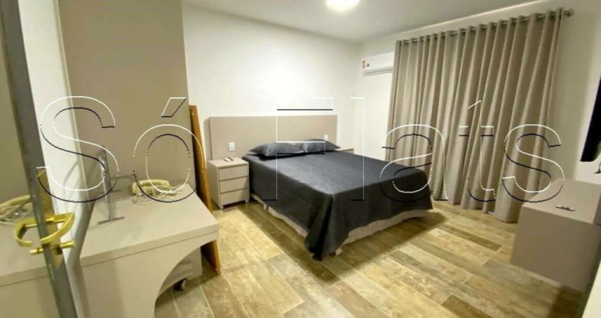 Flat Interative com 23m², 1 dormitório e 1 vaga disponível para locação nos Jardins
