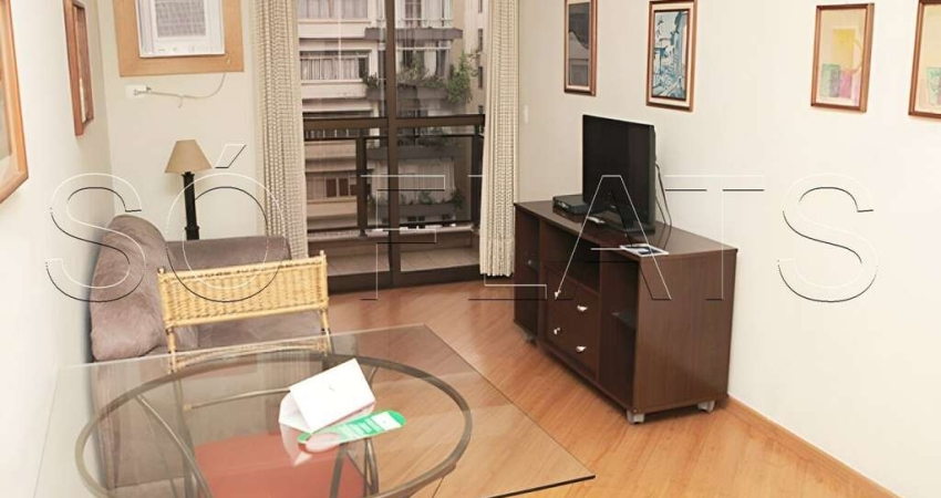 Flat London, disponível para venda com 42m², 1 dormitório e 1 vaga de garagem