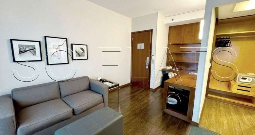 Flat para Investimento no Estanplaza Berrini, aproveite!