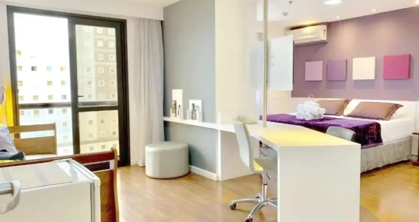 Flat Mercure Sp Paraíso com 33m² mobiliado. Investimento próx a Av Paulista