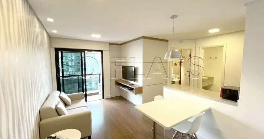 Flat disponível para locação no Golden Tower contendo 38m², 1 dormitório e 1 vaga de garagem.