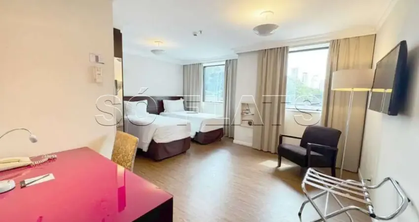 Flat com 1 quarto à venda na Avenida Brigadeiro Faria Lima, 3989, Jardim Paulistano, São Paulo