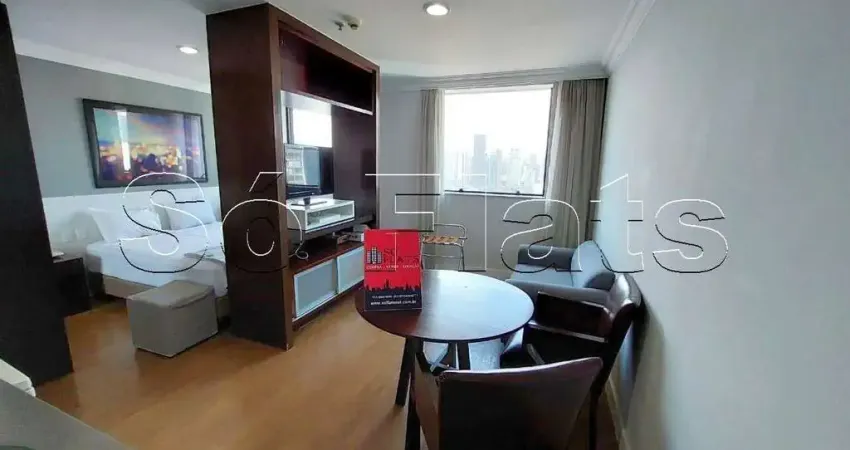 Ótimo flat, na av. faria lima próximo a av. pres. juscelino kubitschek, na melhor região do itaim