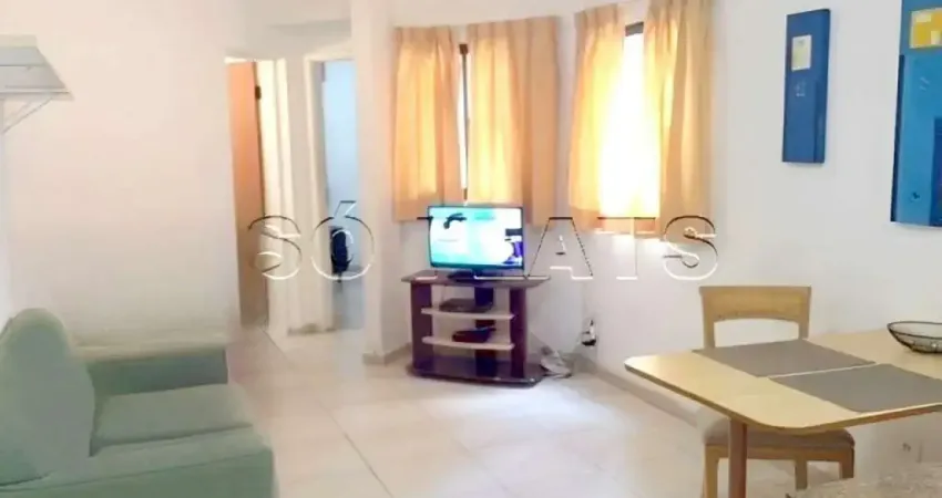 Flat com 1 quarto à venda na Rua Herculano de Freitas, 245, Cerqueira César, São Paulo
