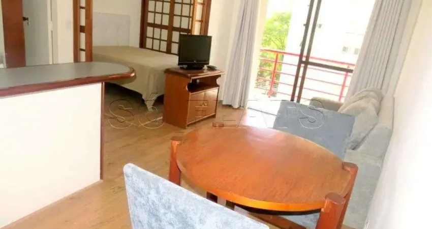 Flat com 1 quarto à venda na Alameda Jauaperi, 1083, Moema, São Paulo