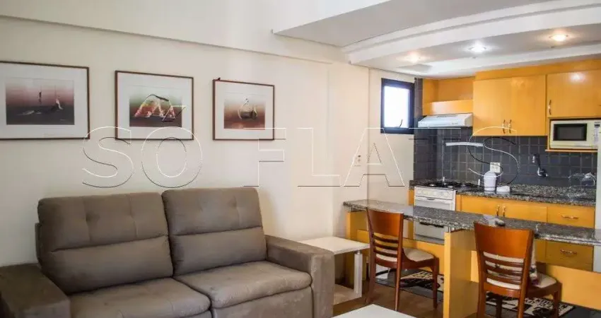 Flat com 1 quarto à venda na Alameda dos Arapanés, 1143, Moema, São Paulo