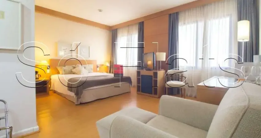 Flat tryp tatuapé 28m² 1 dormitório 1 vaga disponível para locação com entrada imediata.