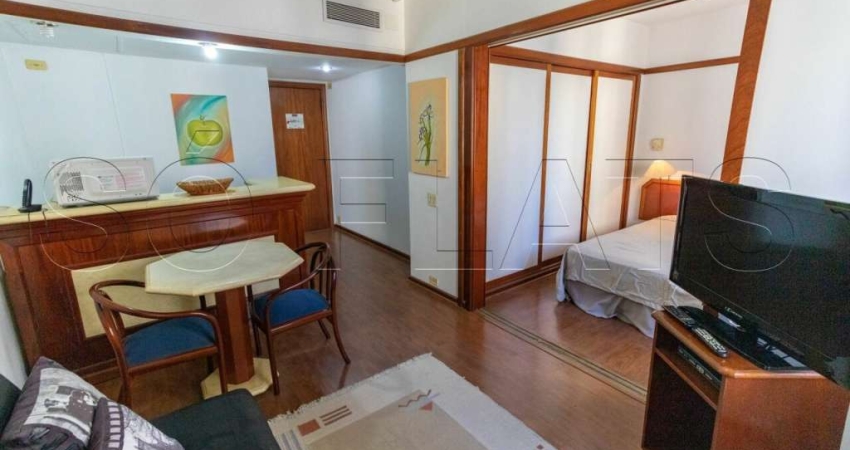 Locação Próximo a Av Paulista R Oscar Freire Acesso facil as Vias de São Paulo. Flat com 1x dorm.