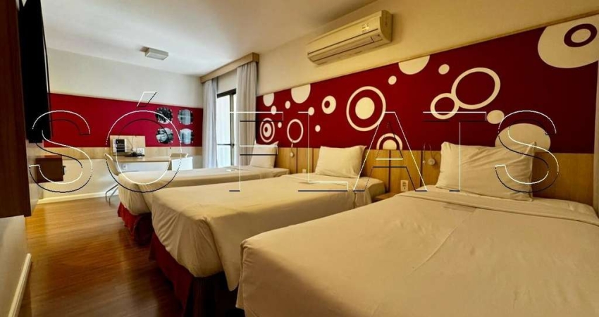 Flat Mercure Sp Alamedas, para investimento com excelentes rendimentos no Jardim Paulista.