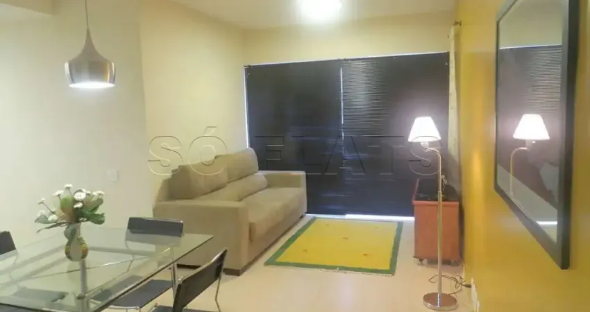 No jd. paulistano, flat com 2 dorms fora do pool, próximo a av. paulista