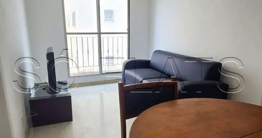 Flat roma palace disponível para venda com 42m², 01 dorm e 01 vaga