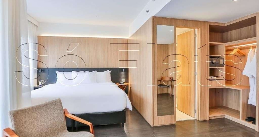 FLAT NO POOL PARA INVESTIR, NOS JARDINS, LOCALIZAÇÃO ESTRATÉGICA, FÁCIL ACESSO A TODAS AS REGIÕES
