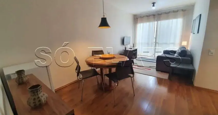 Flat p/ Locação nos Jardins 47m² com visão maravilhosa para o bairro. Sem burocracia.