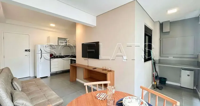 Residencial upside paulista disponível para venda com 35m², 1 dormitório e 1 vaga de garagem