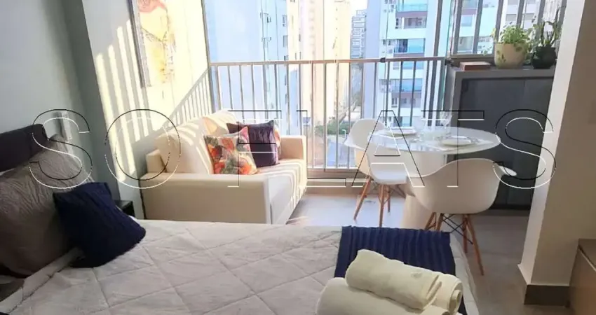 Apartamento disponível para venda no residencial zahle jardins com 28m², 1 dorm e 1 vaga.