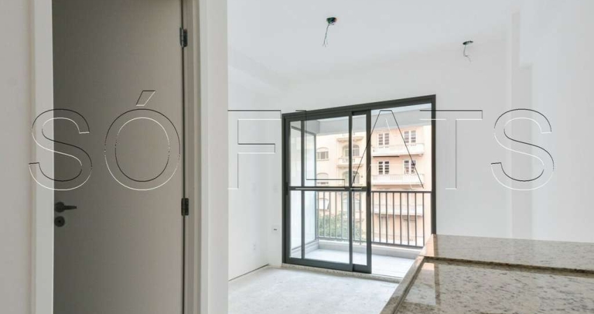 Studio Downtown na Praça da República com 28m² disponível para venda