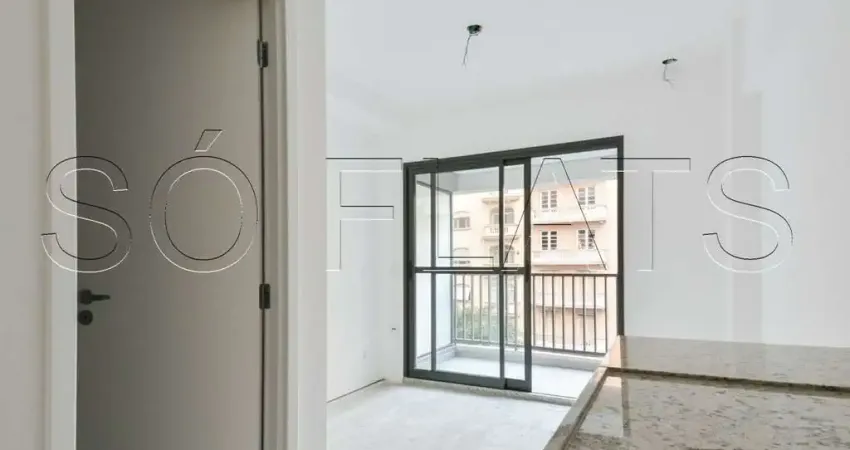 Studio Downtown na Praça da República com 28m² disponível para venda