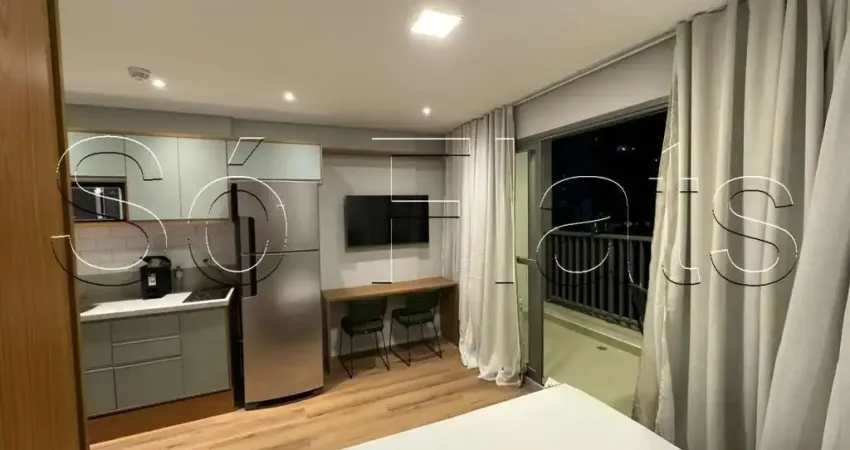 Studio no residencial atmosfera brooklin disponível para locação com 30m² e 1 dormitório
