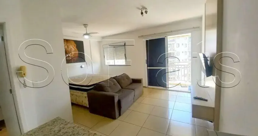 Flat no choice panamby com 35m², 1 dorm e 1 vaga, localizado no morumbi, disponível para locação.