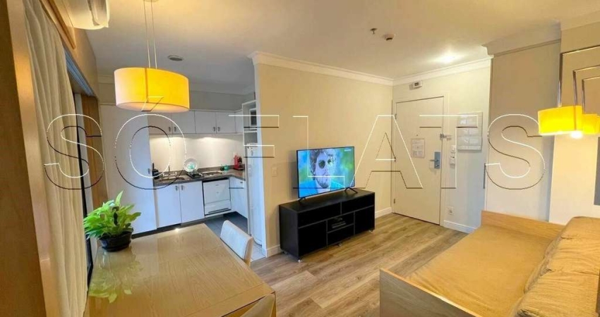 Flat Nobile Suítes Congonhas para locação com 44m², 1 dormitório e 1 vaga de garagem