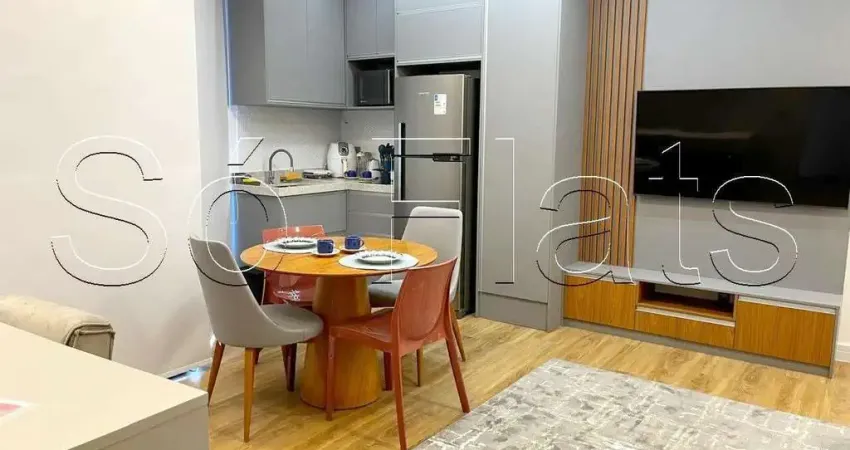 Flat Address, disponível para venda com 42m², 1 dormitório e 1 vaga de garagem