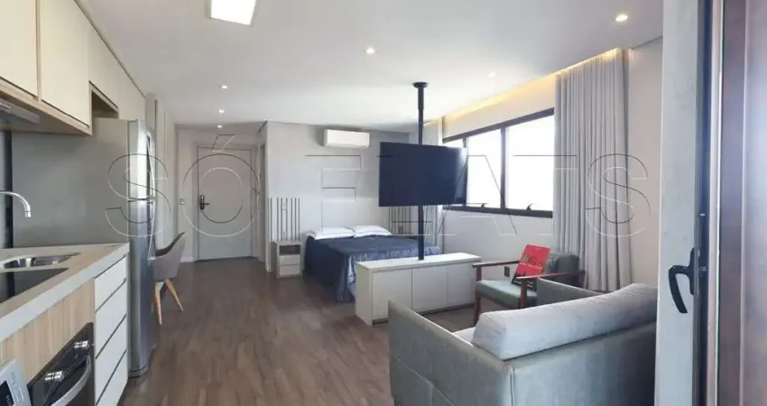 Residencial pininfarina, flat de alto padrão contendo 51m², 1 dormitório e 1 vaga.