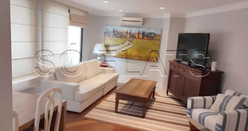 Apto no the pierre disponível para locação 67m² na alameda campinas no jardim paulista.