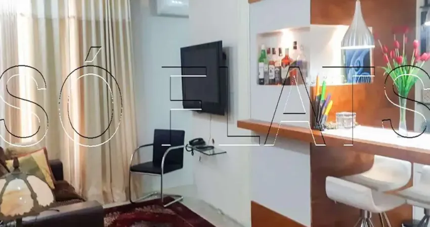 Slaviero londrina, flat disponível para venda com 45m², 1 dormitório e 1 vaga