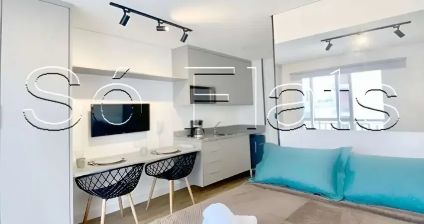 Residencial bella vista pauliceia, fiat disponível para locação com 18m² e 01 dormitório.