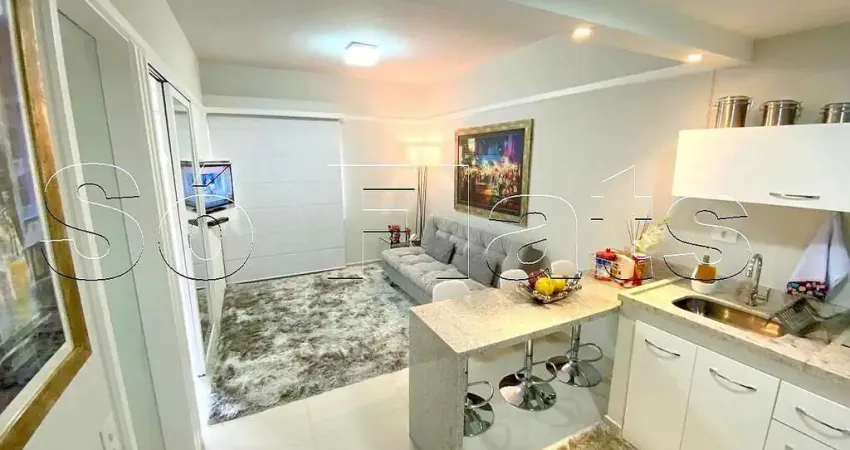Flat Ninety disponível para venda com 33m², 1 dormitório e 1 vaga de garagem
