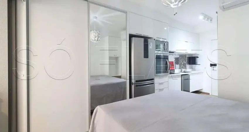 Residencial Air Brooklin, apto disponível para locação contendo 34m² e 1 dormitório.
