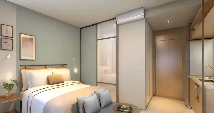 Studio Noon Small Luxury, apartamento disponivel para venda com 25m², 1 dormitório e 1 vaga